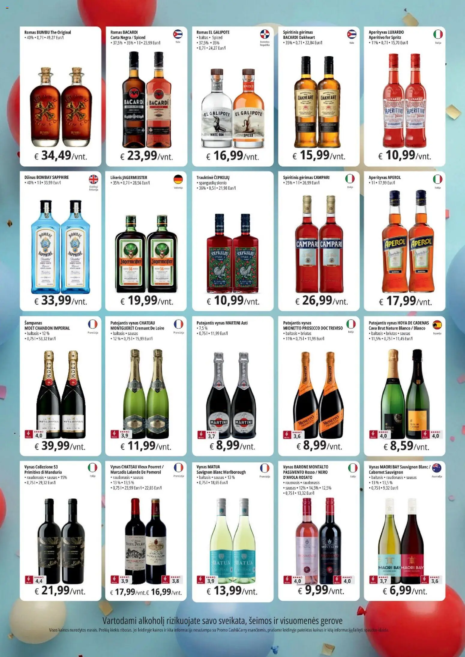 ePromo akcijos nuo 29.05.2026 | Puslapis: 2 | Prekių: Vynas, Džinas