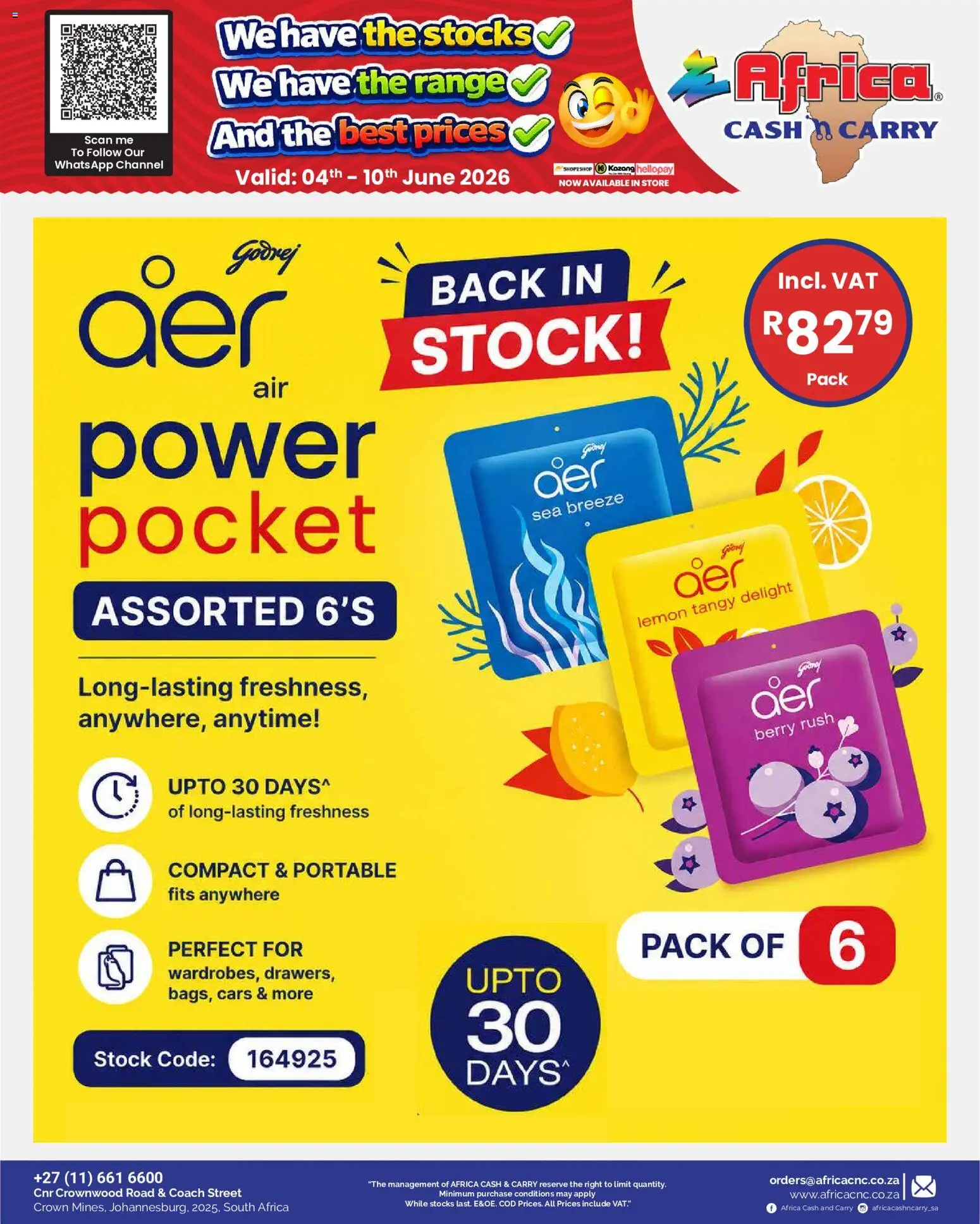 New Africa Cash & Carry catalogue – valid from 04.06.2026 | Page: 20 | Products: Stock, Lemon
