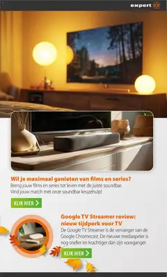 Expert folder - Voorbeeld van een folder van Expert, geldig van 05-10-2026 | Pagina: 9 | Producten: Soundbar, Tv
