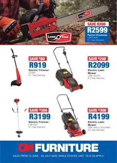OK Furniture specials catalogue – valid from 15.06.2026