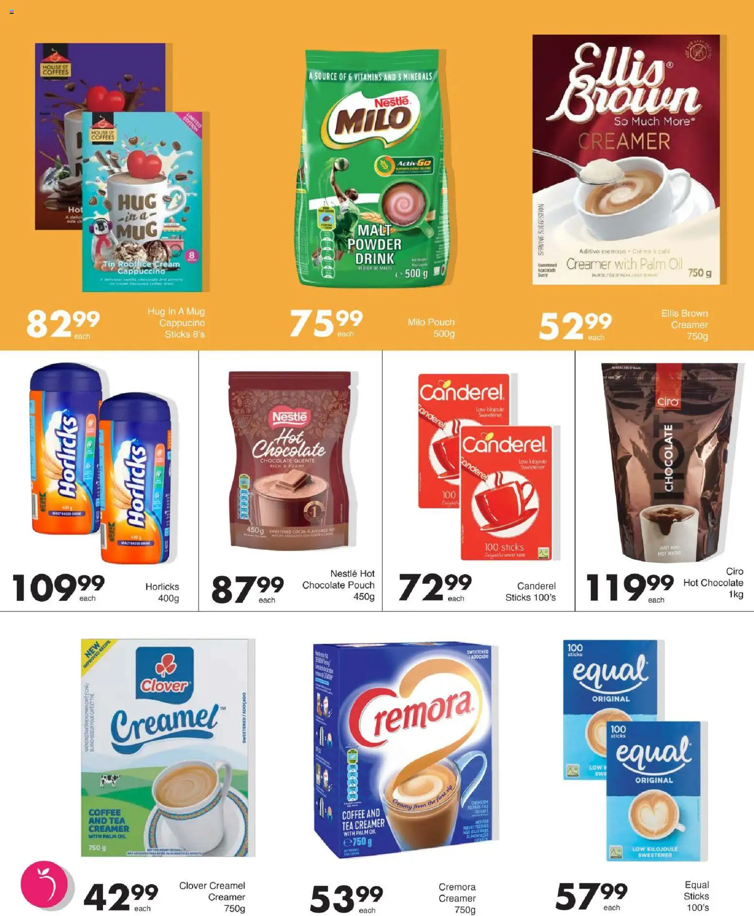 New Save catalogue – valid from 15/10/2026 | Page: 33 | Products: Sweetener, Chocolate, Mug, Ice cream