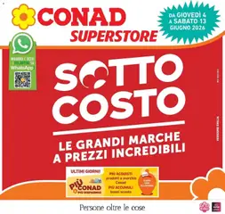 Anteprima del volantino Conad - Sottocosto valido a partire dal 04.06.2026