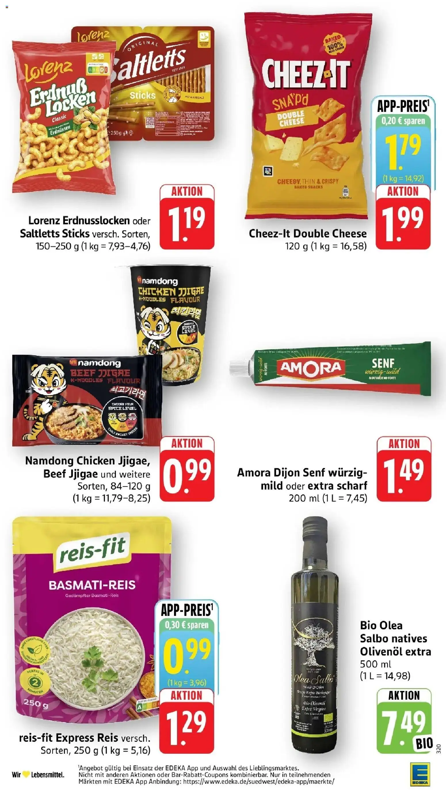 Edeka Prospekt Bad Camberg (ab 14.09.2026) » Angebote Online | Seite: 26 | Produkte: Basmatireis, Olivenol, Reis
