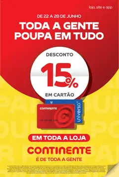 Pré-visualização Continente Semanal Continente Bom Dia válido de 23/06/2026