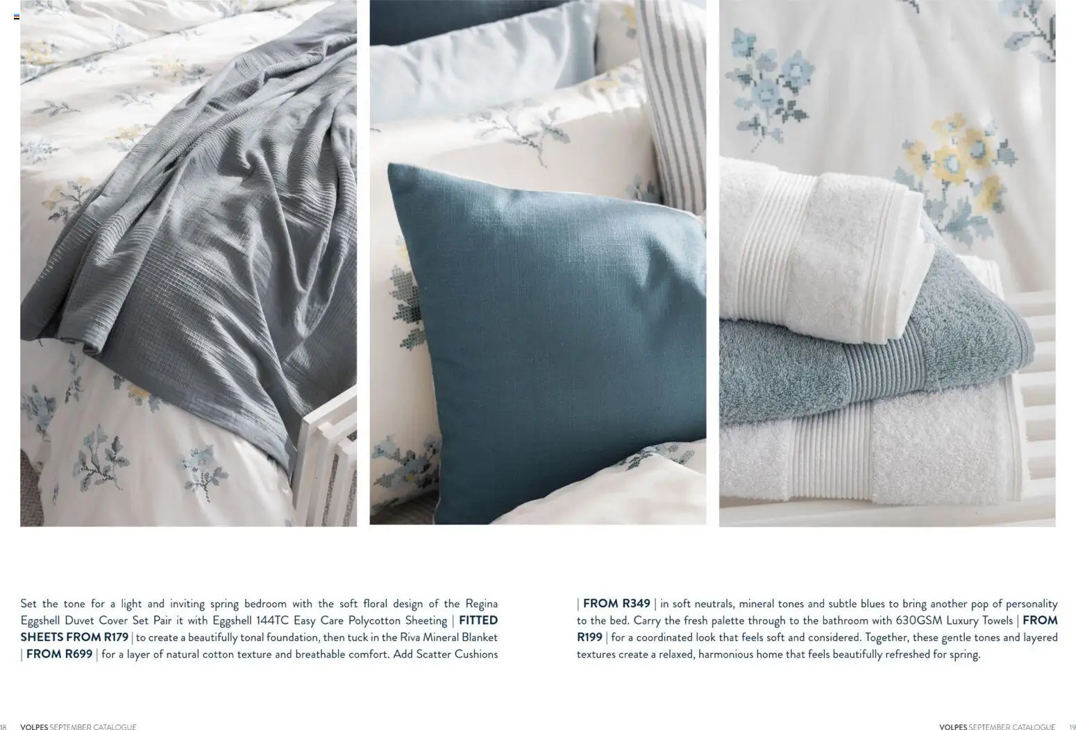 New Volpes catalogue – valid from 01/09/2026 | Page: 19 | Products: Cover, Towels, Blanket, Light