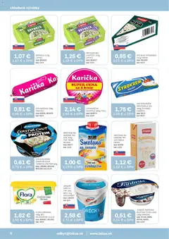 Labaš leták platný od 09.10.2026 | Strana: 6 | Produkty: Smotana, Protein, Grécky jogurt, Čokoláda