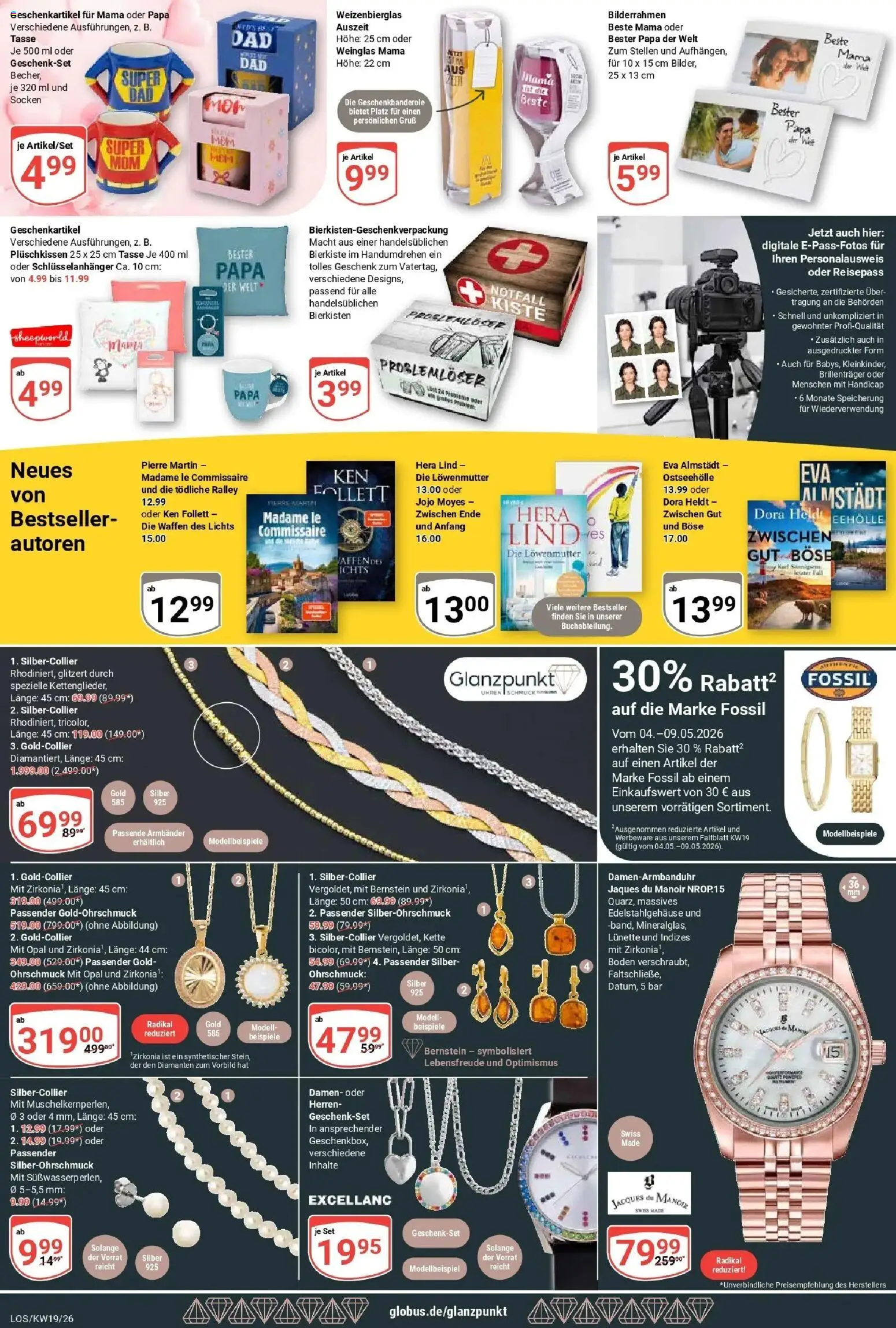 Globus Prospekt Losheim Am See	 – gültig ab 04.05.2026 | Seite: 27 | Produkte: Socken, Bilderrahmen