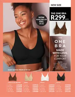 Avon specials catalogue – valid from 01.05.2026 | Page: 123 | Products: Bra, Pads, Chocolate