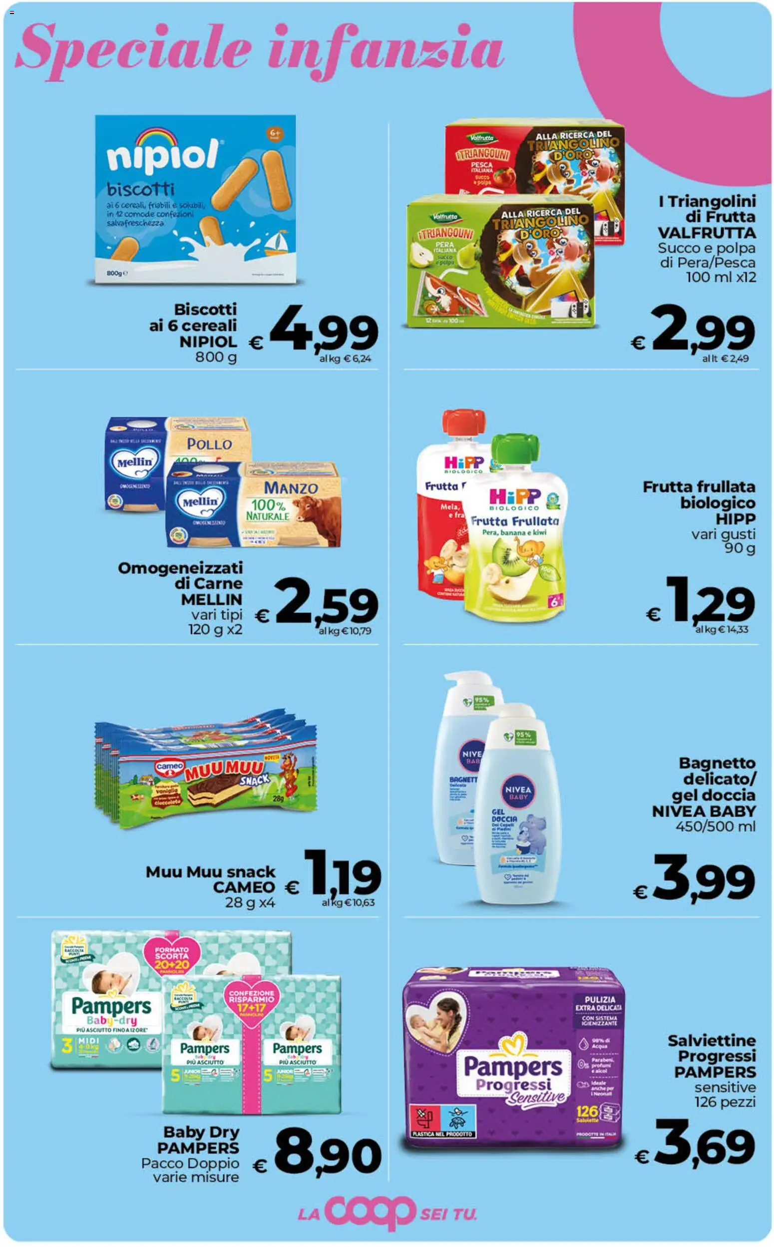 Volantino Ipercoop del 23/10/2026 | Pagina: 41 | Prodotti: Manzo, Cereali, Bagnetto, Doccia