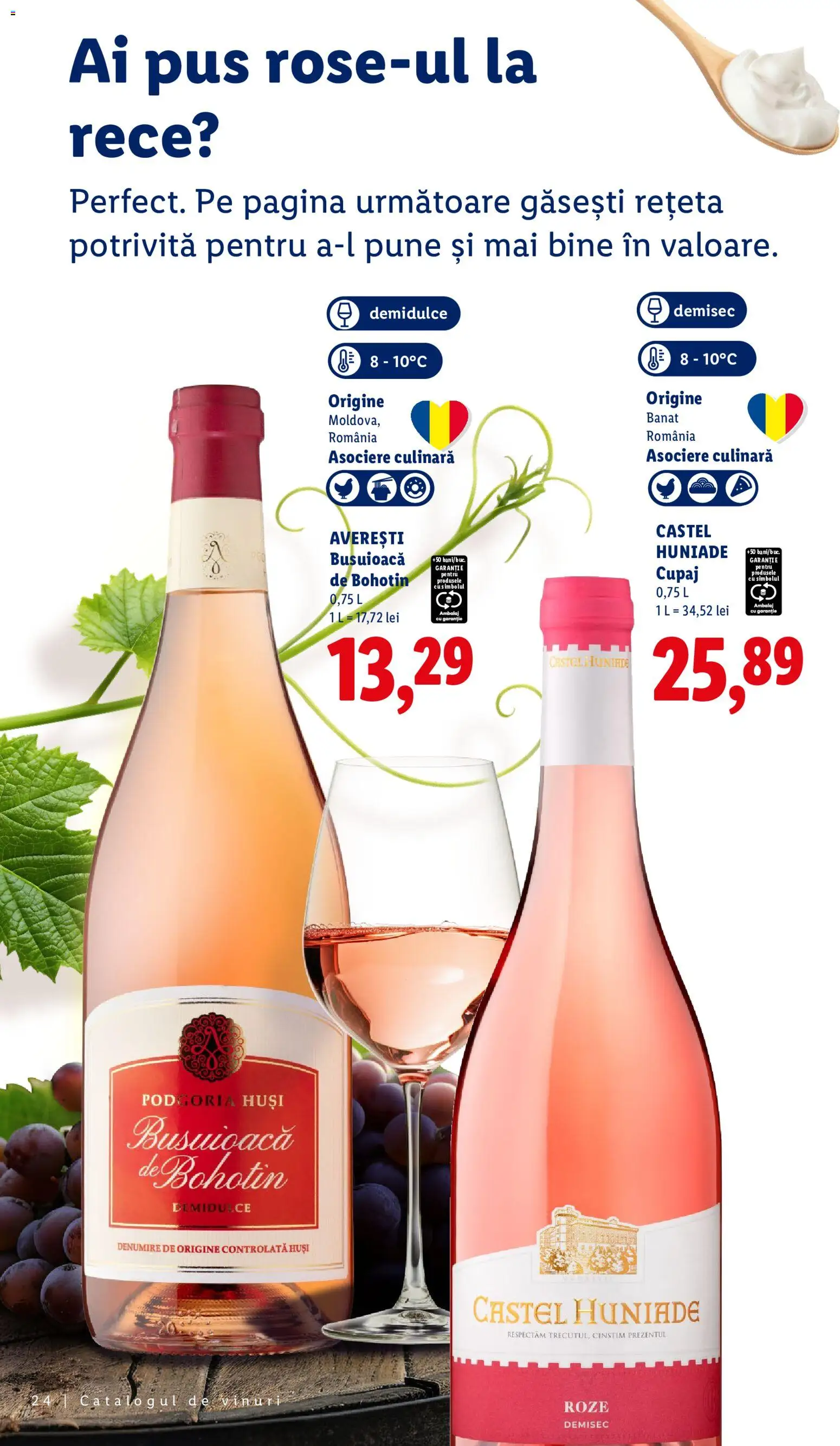 Noul catalog Lidl – valabil de la 28.09.2026 | Pagină: 24 | Produse: Castel huniade