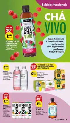 Pré-visualização Pingo Doce folheto Escolhas Equilibradas Açores válido de 22/10/2026 | Página: 9