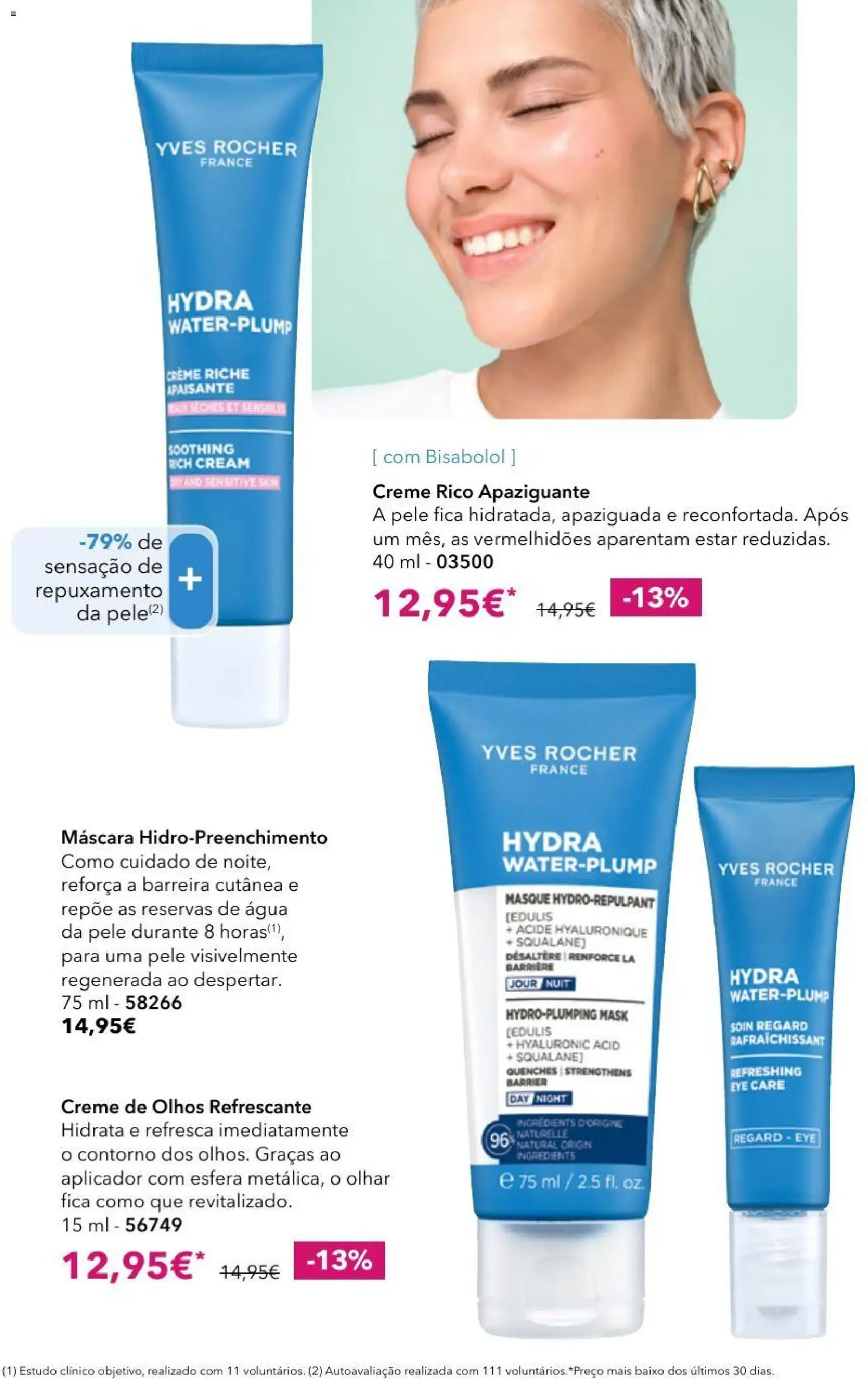 Yves Rocher catálogo 11 │ válido de 27/08/2026 | Página: 44 | Produtos: Agua, Creme
