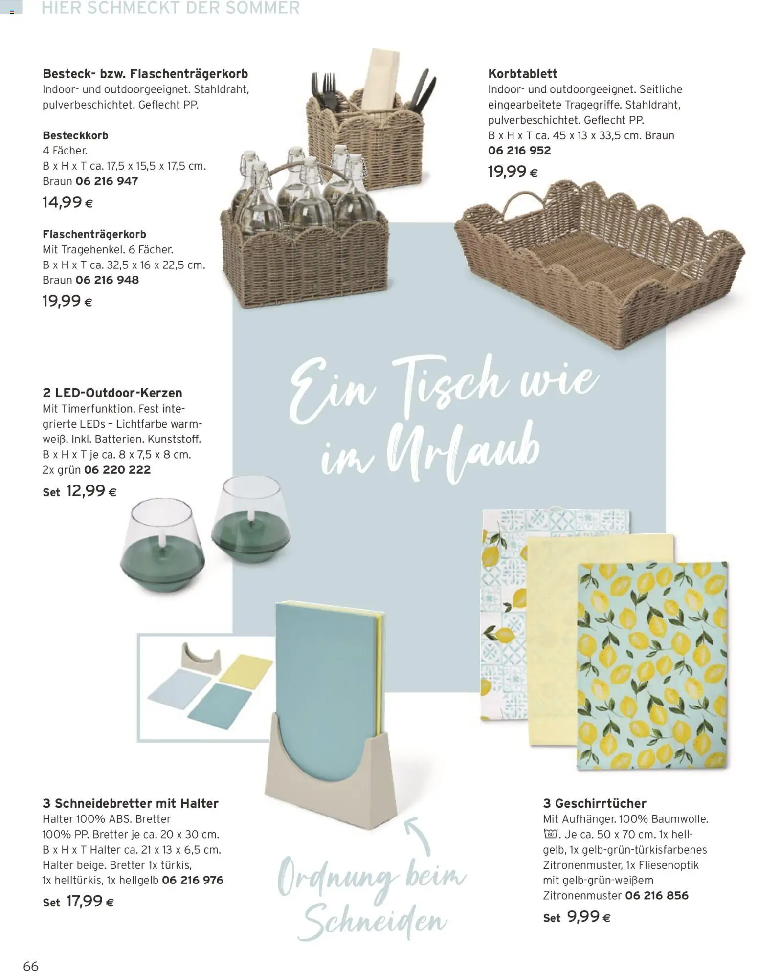 Tchibo Eduscho - Katalog Juni 2026 gültig ab 01.06.2026 | Seite: 66 | Produkte: Tisch
