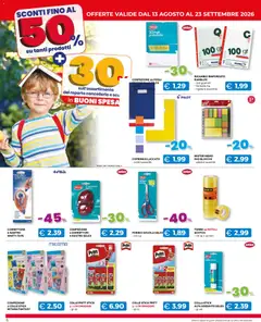 Anteprima del volantino Mercatò volantino Big Scuola valido a partire dal 13/08/2026 | Pagina: 6 | Prodotti: Colla, Correttore