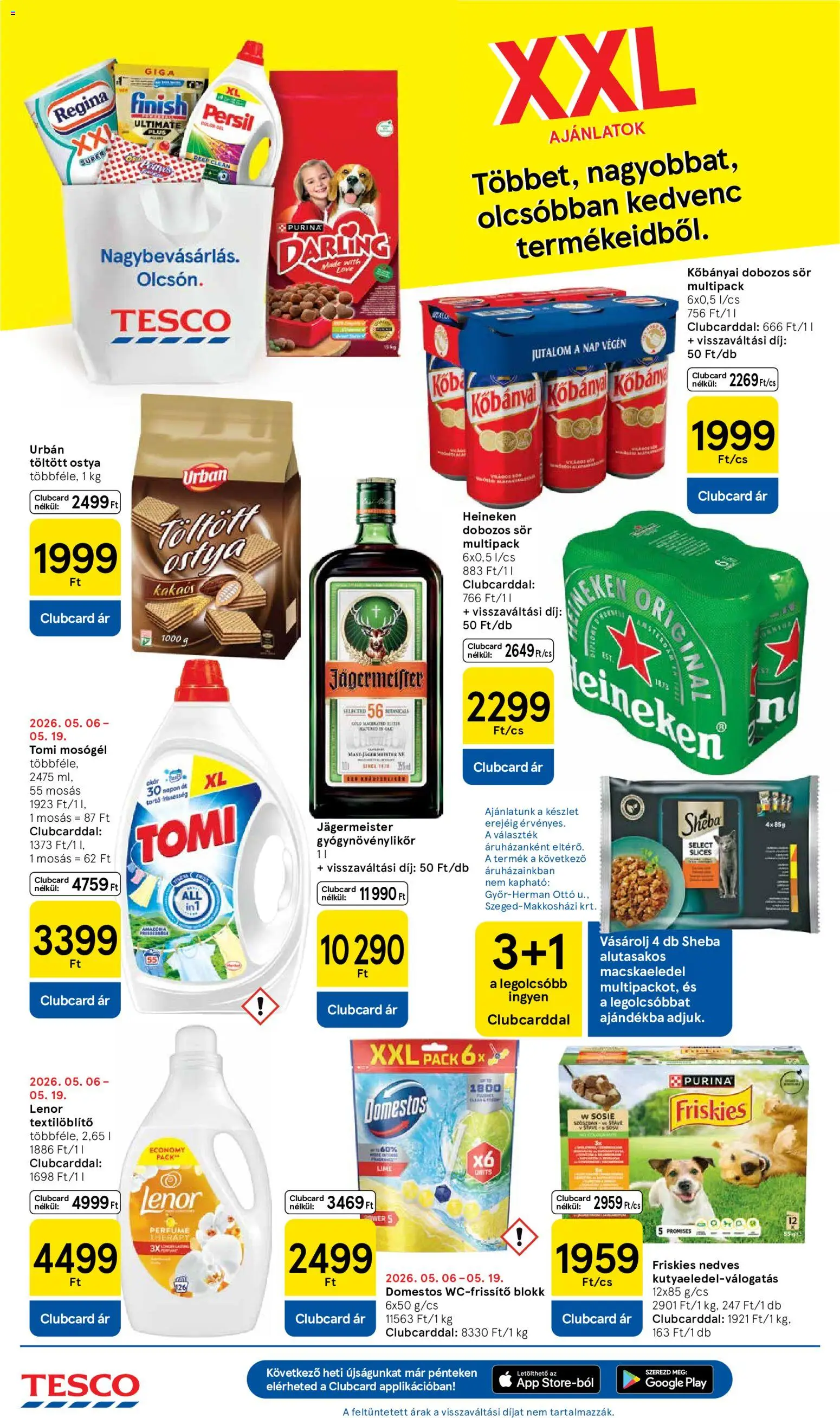Tesco akciós ujság - amely érvényes a következő dátumtól: 14.05.2026 | Oldal: 6