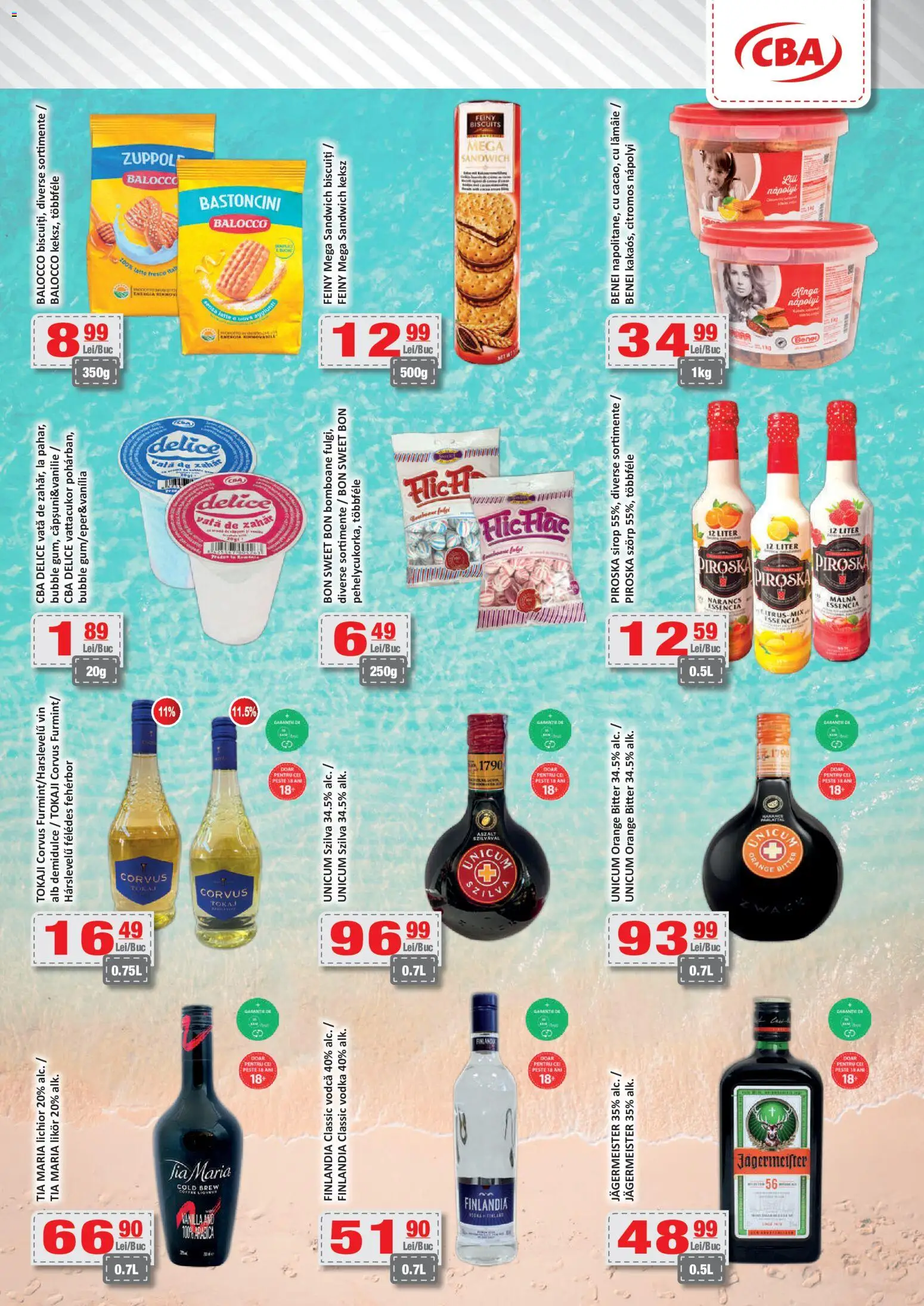 Noul catalog CBA – valabil de la 10.07.2026 | Pagină: 7 | Produse: Su ısıtıcı, Lichior, Bomboane, Lămâie