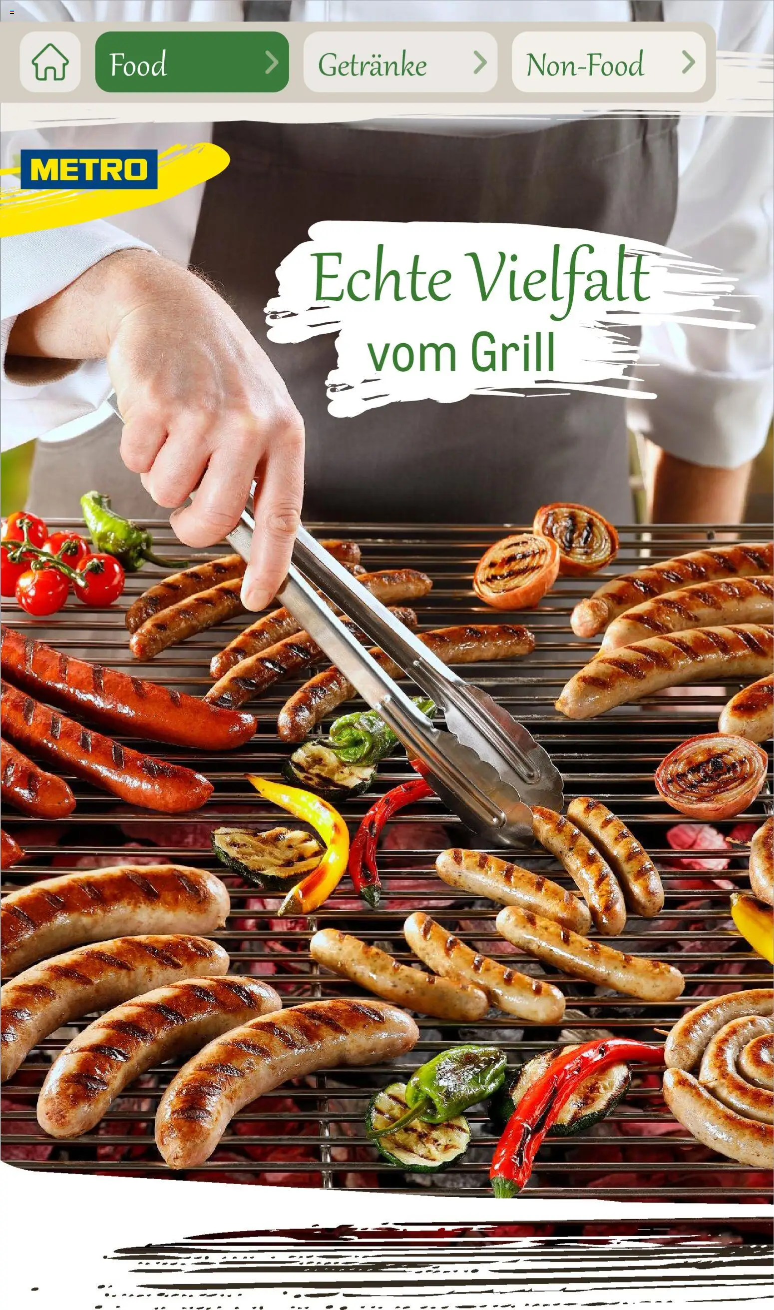 Metro Saisonkatalog Outdoor Dining – gültig ab 01.06.2026 | Seite: 7 | Produkte: Grill