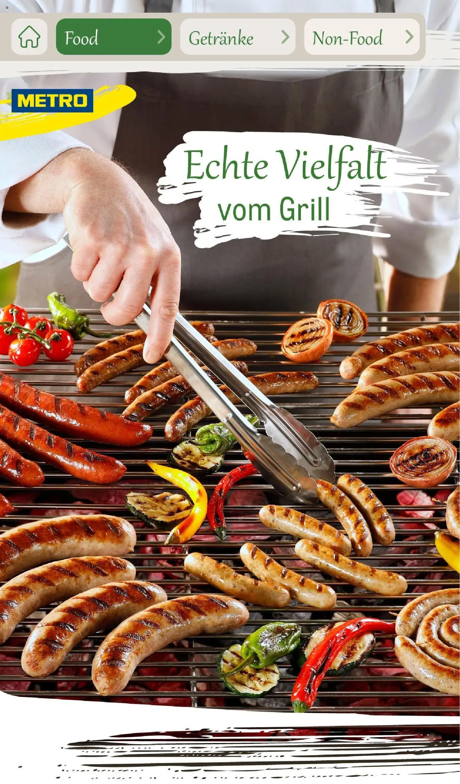 Metro Saisonkatalog Outdoor Dining – gültig ab 01.06.2026 | Seite: 7 | Produkte: Grill