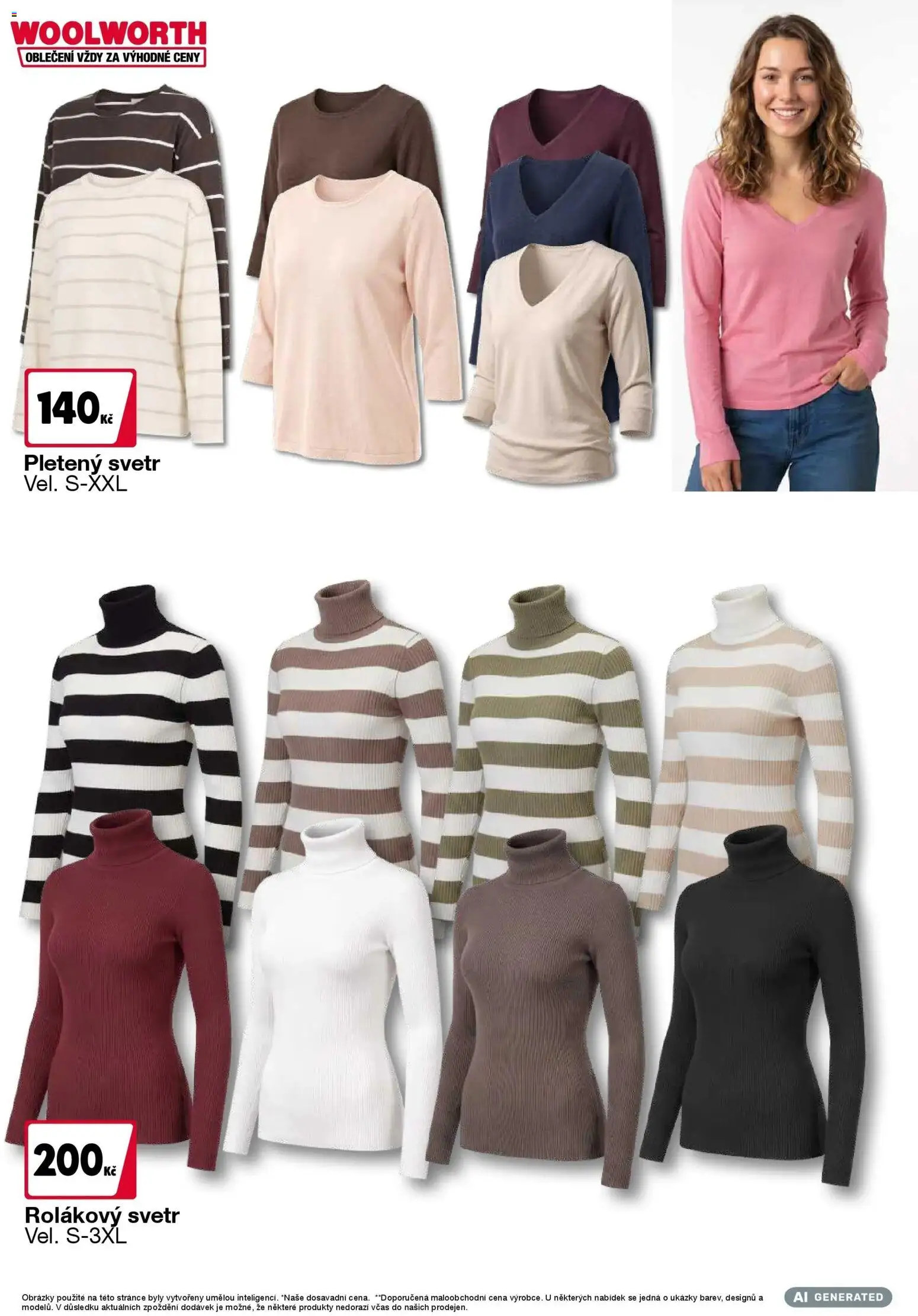 Woolworth leták - Trebic od 02.10.2026 | Strana: 4 | Produkty: Svetr, Oblečení