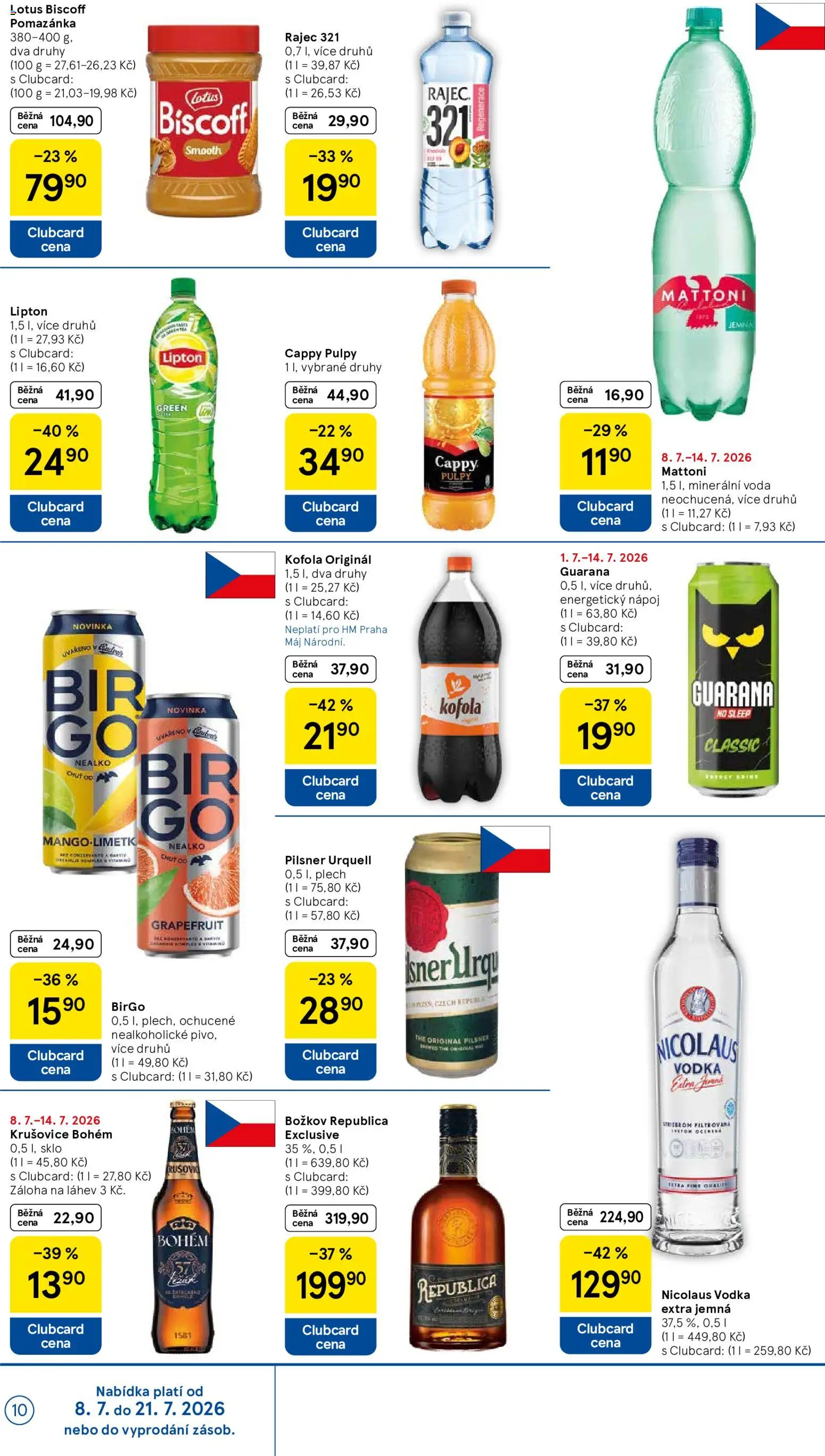 Tesco leták - Hypermarket od 08.07.2026 | Strana: 10