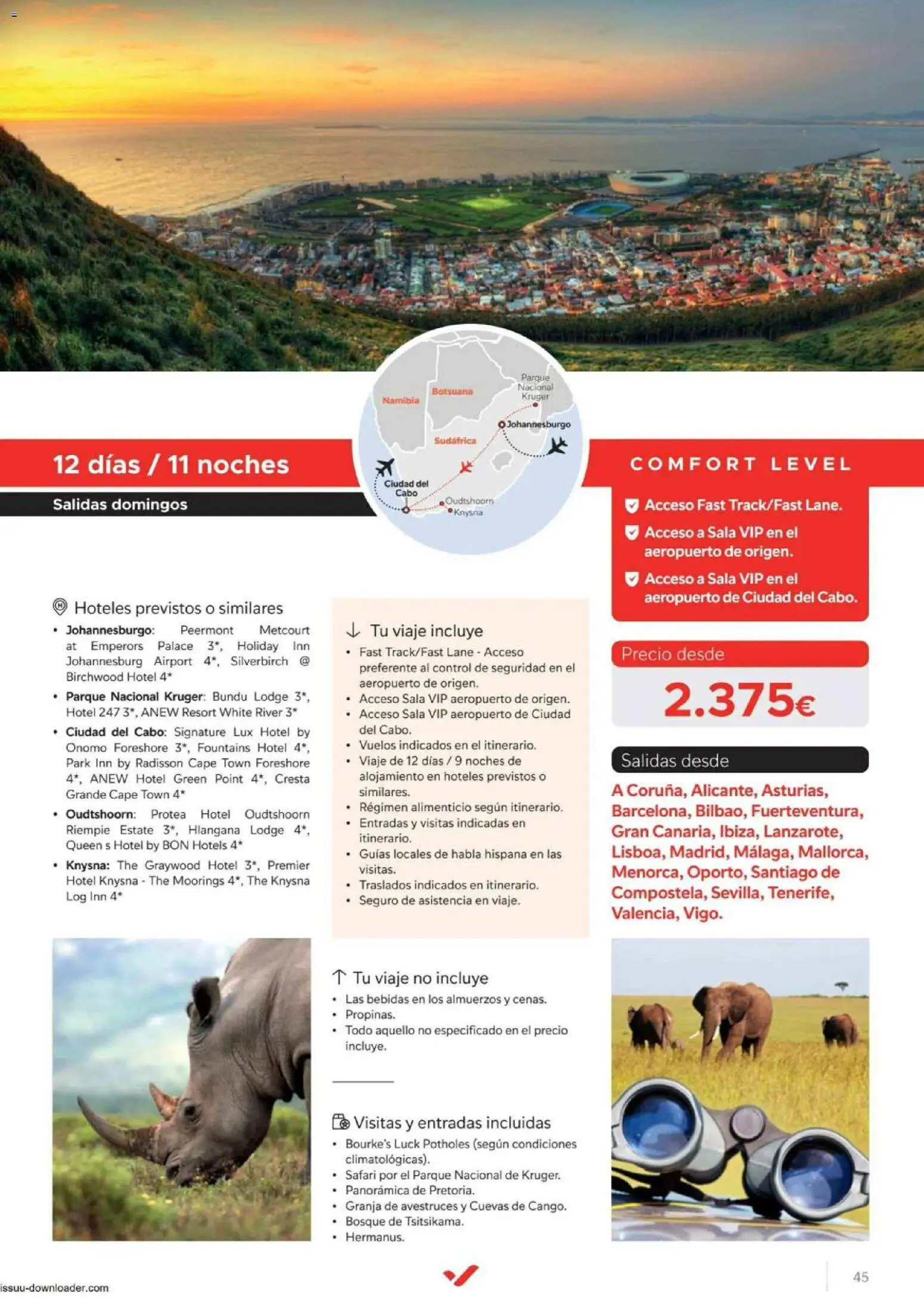 Halcón Viajes Comfort level 2026 │ válido desde el 04.06.2026 | Página: 45