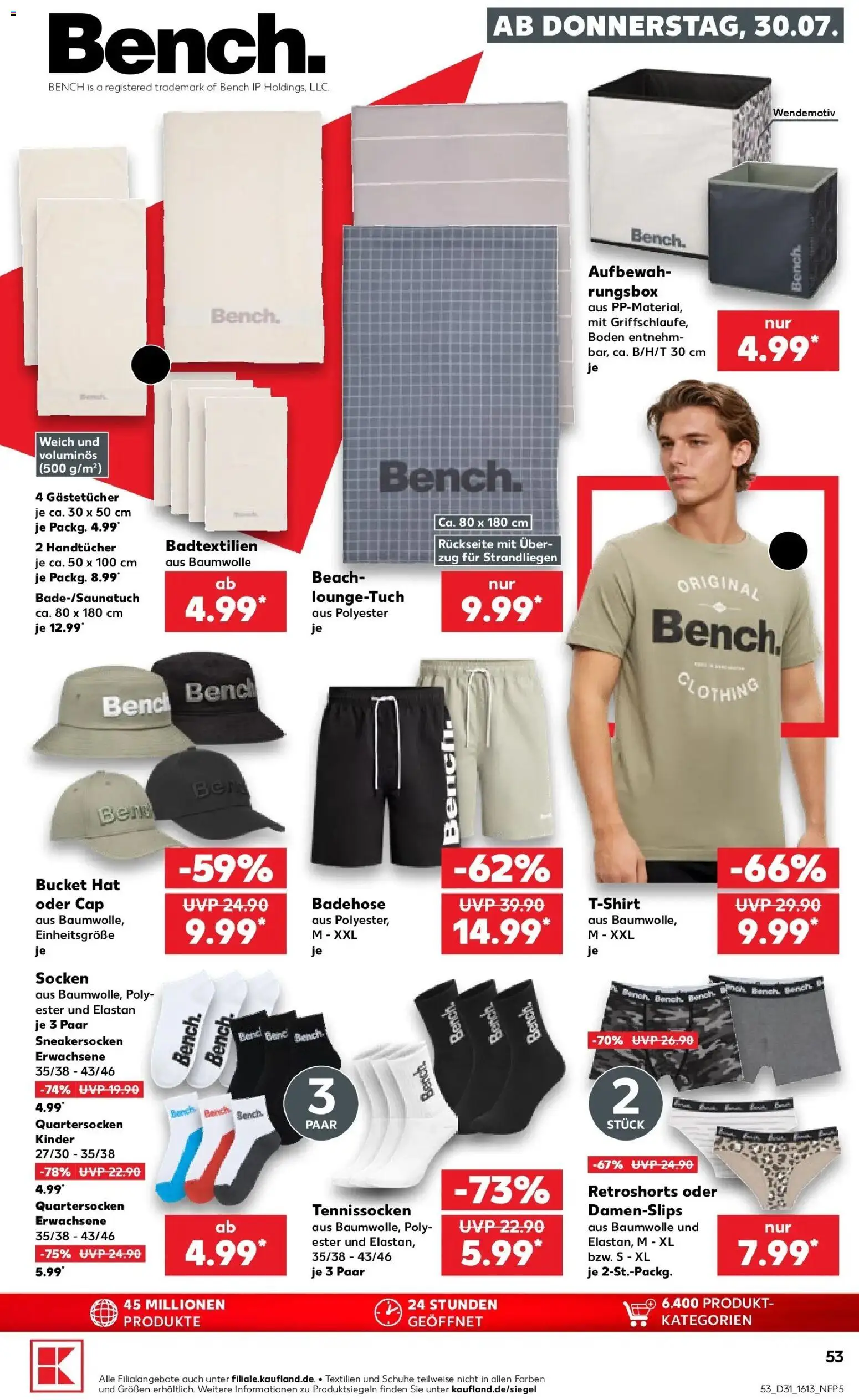 Kaufland Prospekt Buchen – gültig ab 30.07.2026 | Seite: 53 | Produkte: Socken