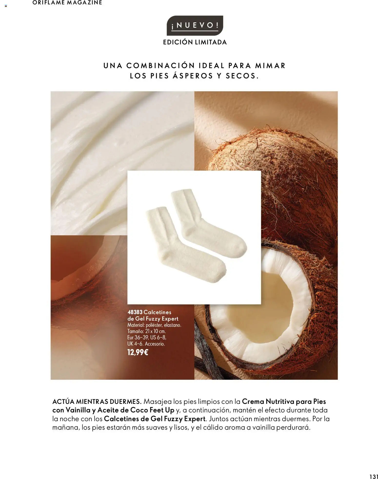 Oriflame - Catálogo Campaña 14 │ válido desde el 07/10/2026 | Página: 131 | Productos: Aceite, Coco, Vainilla, Crema nutritiva