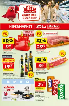Pogląd oferty "Auchan gazetka - 30 Lat Hipermarket" - ważna od 17.09.2026