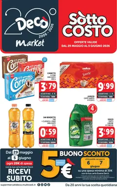 Anteprima del volantino Decò volantino Market Palese, Modugno valido a partire dal 29.05.2026