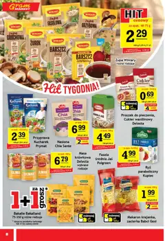 Pogląd oferty "Gram Market gazetka" - ważna od 07.10.2026 | Strona: 8 | Produkty: Proszek, Skórka pomarańczowa, Cukier wanilinowy, Cukier