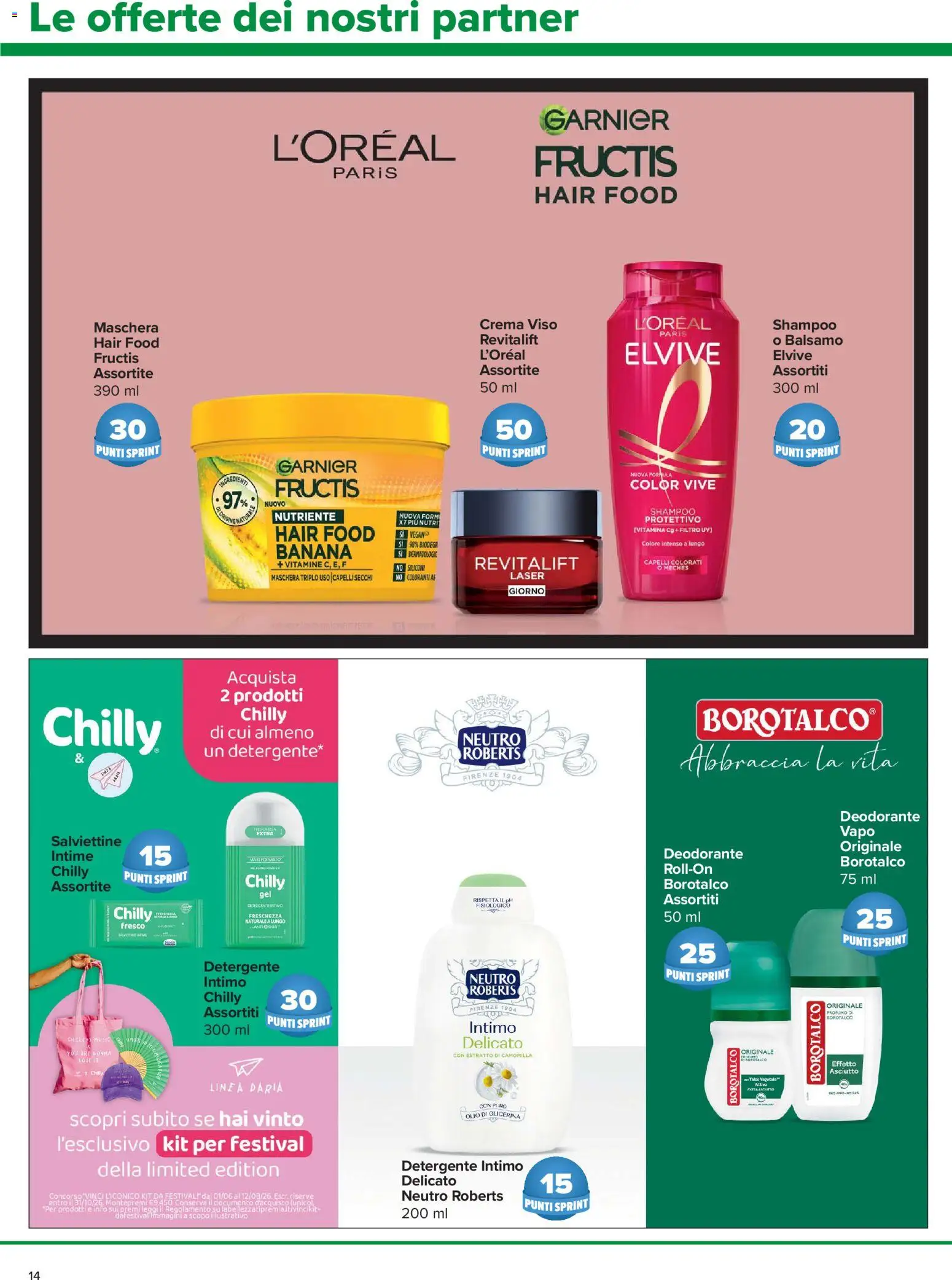 Volantino Carrefour del 02/07/2026 | Pagina: 14 | Prodotti: Crema, Maschera, Crema viso, Olio