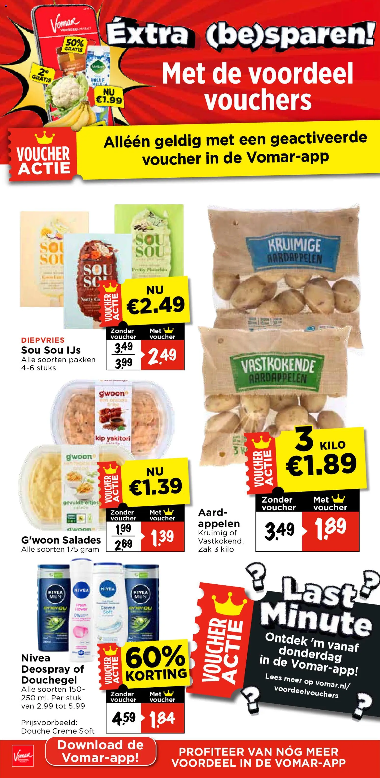 {H1} | Pagina: 5 | Producten: Salades, Ijs, Aardappelen, Crème