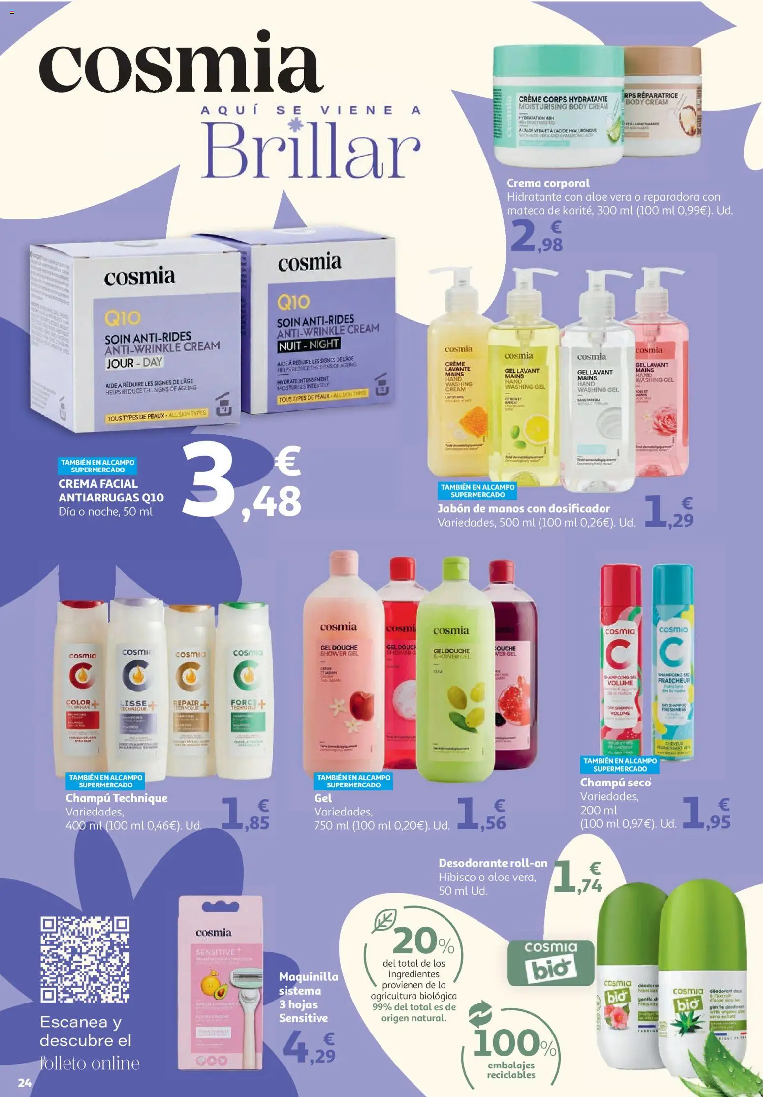 Alcampo HG Unico Mad │ válido desde el 19.05.2026 | Página: 26 | Productos: Champú, Jabón, Desodorante, Κρεμάστρα