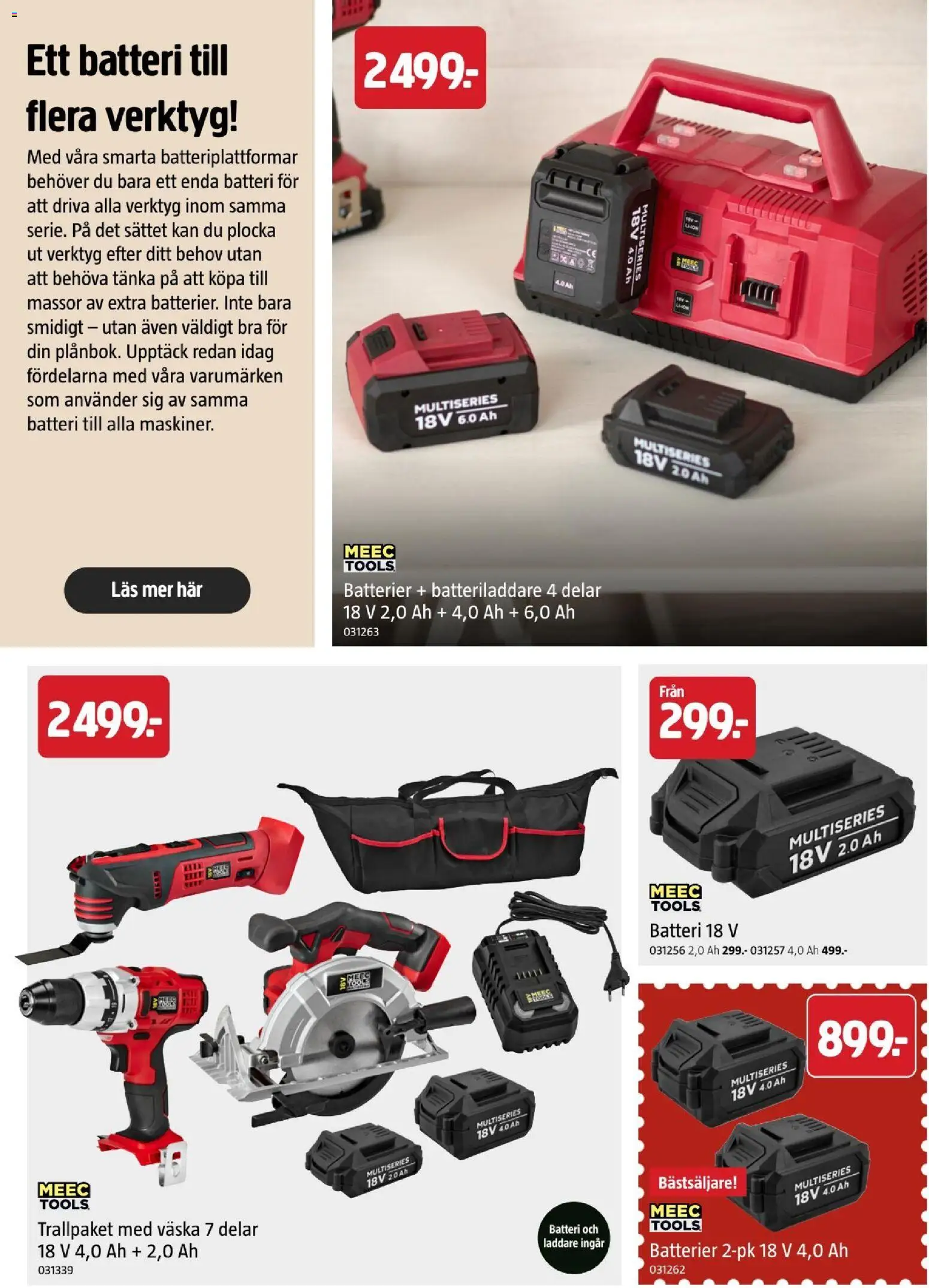 Jula reklamblad aktuell från 22/10/2026 | Sida: 38 | Produkter: Batterier, Verktyg, Batteri, Laddare