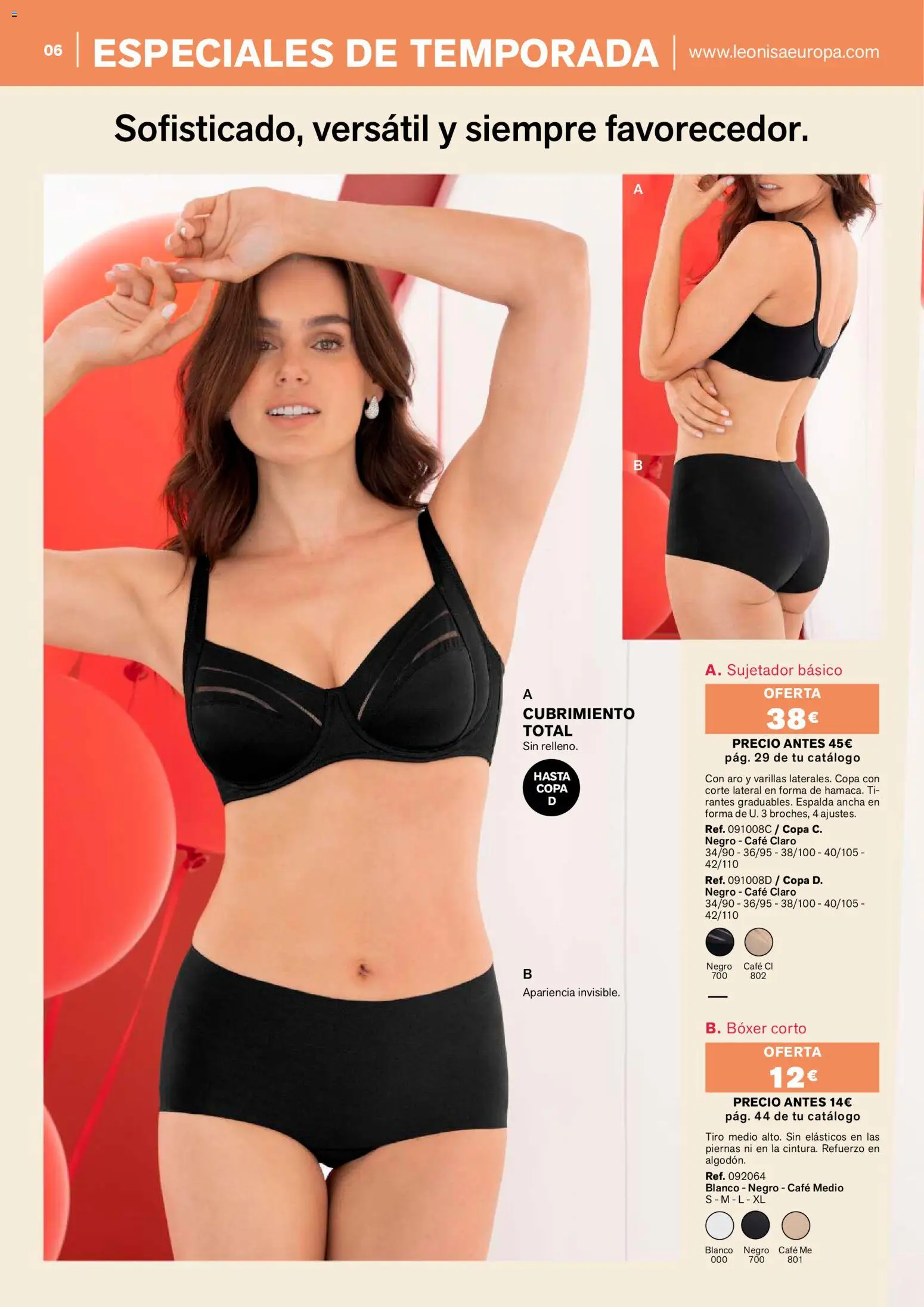 Leonisa Magazine │ válido desde el 01/09/2026 | Página: 6 | Productos: Café