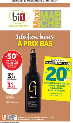 bi1 - Prévisualisation de bi1 Maxi marché catalogue valide à partir de 12.05.2026