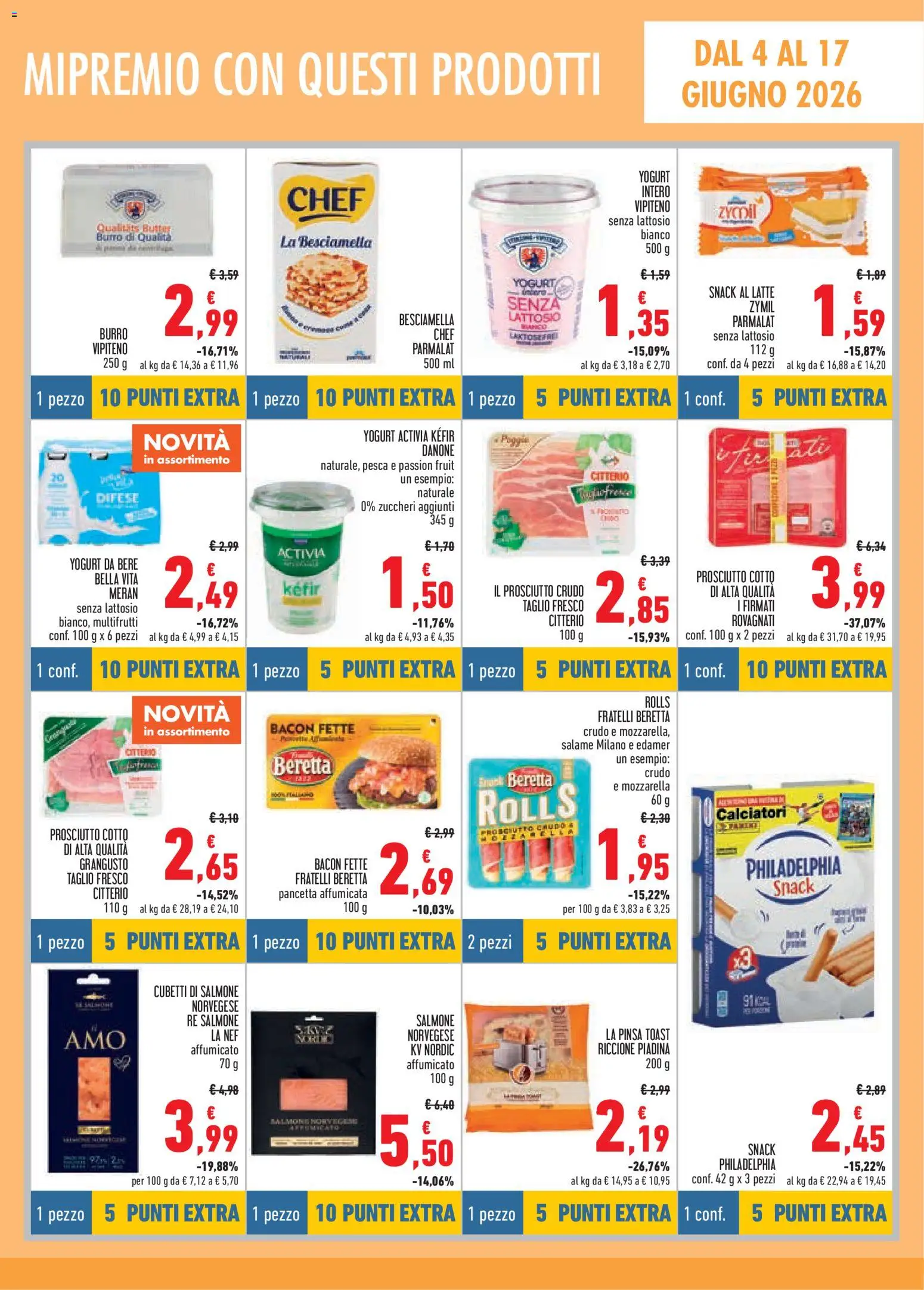 Volantino Conad del 21.05.2026 | Pagina: 11 | Prodotti: Yogurt, Mozzarella, Burro, Piadina