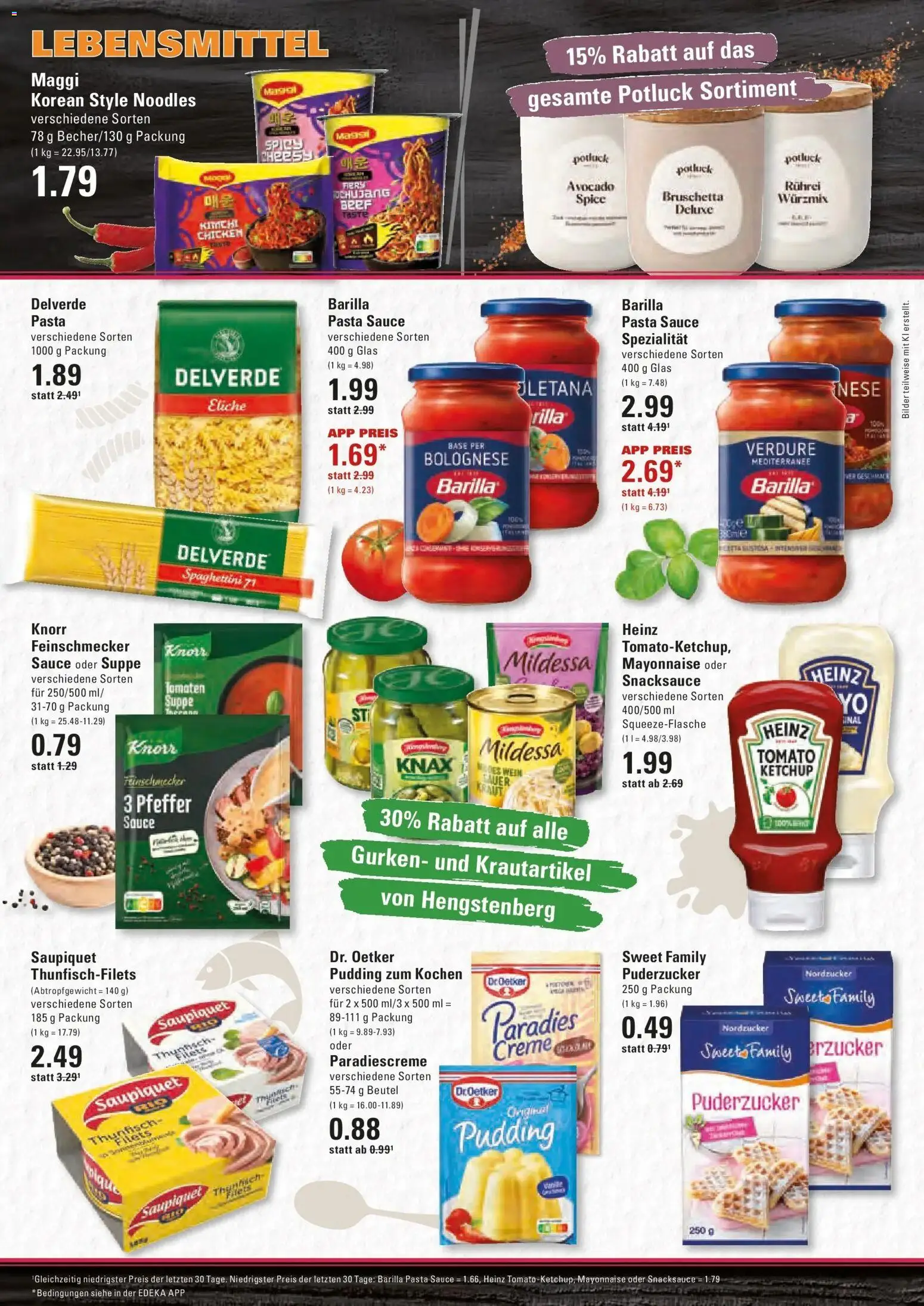 Edeka Prospekt Hamburg (ab 19.10.2026) » Angebote Online | Seite: 12 | Produkte: Creme, Bilder, Pasta, Ketchup