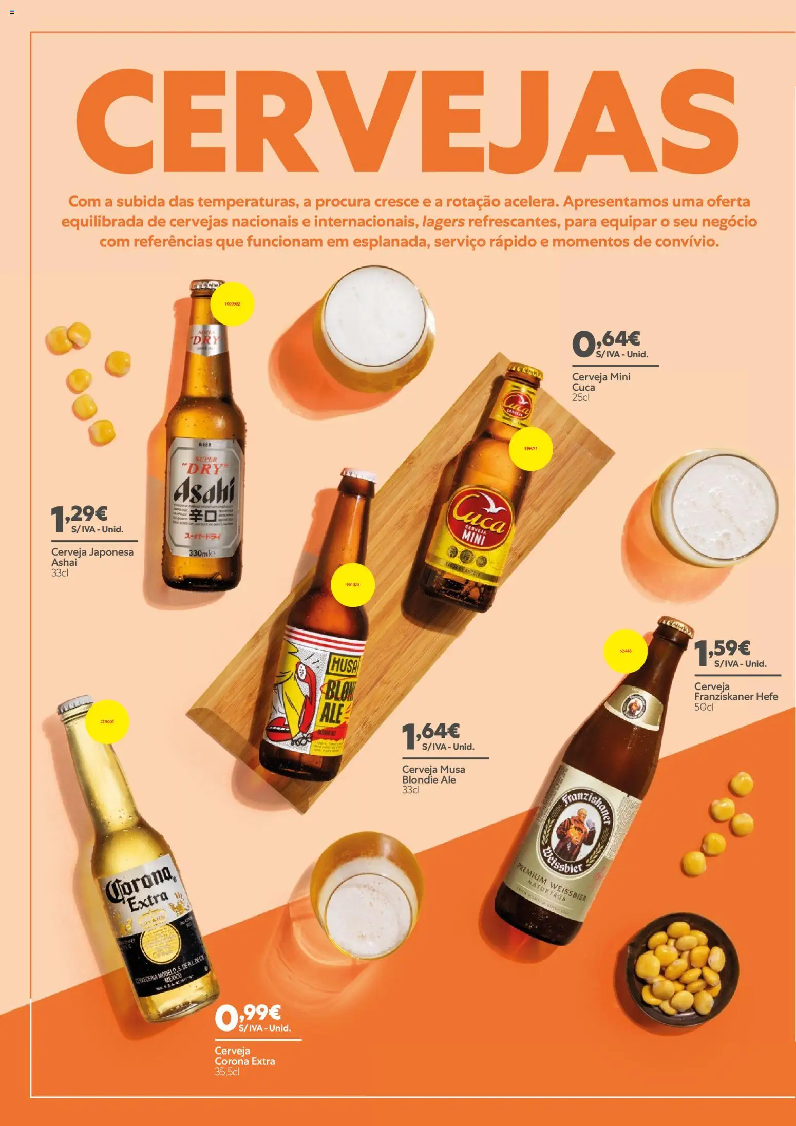 Recheio - Catálogo de Vinhos, Destilados e Cervejas │ válido de 28.05.2026 | Página: 32 | Produtos: Cerveja