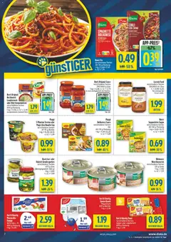 Diska Prospekt ab 28.09.2026 gültig | Seite: 7 | Produkte: Maggi, Quark, Toast, Chili