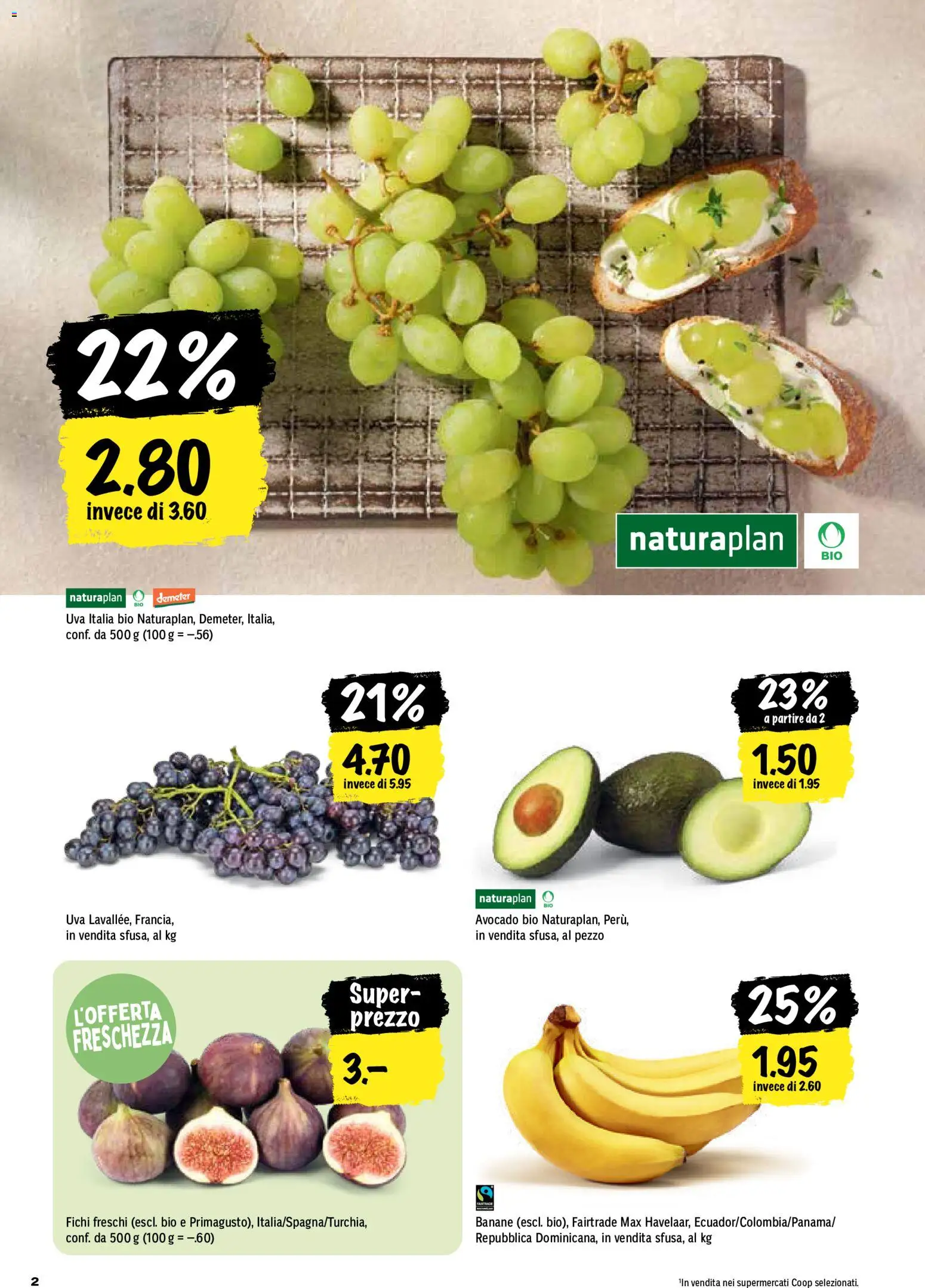 Coop aktionen IT – gültig ab 03.09.2026 | Seite: 2 | Produkte: Avocado