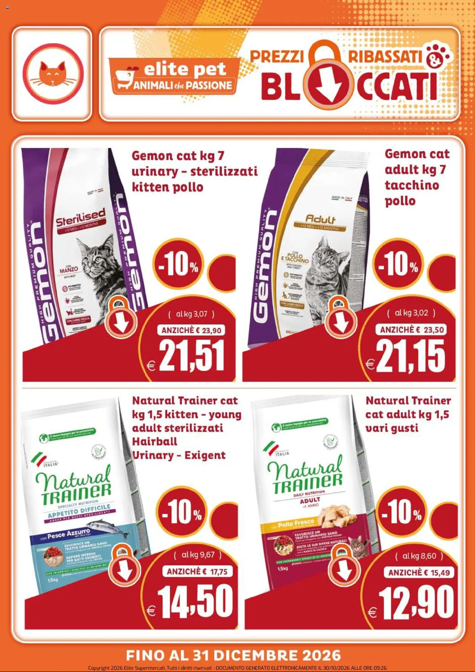 Volantino Elite Supermercati del 30/10/2026 | Pagina: 8