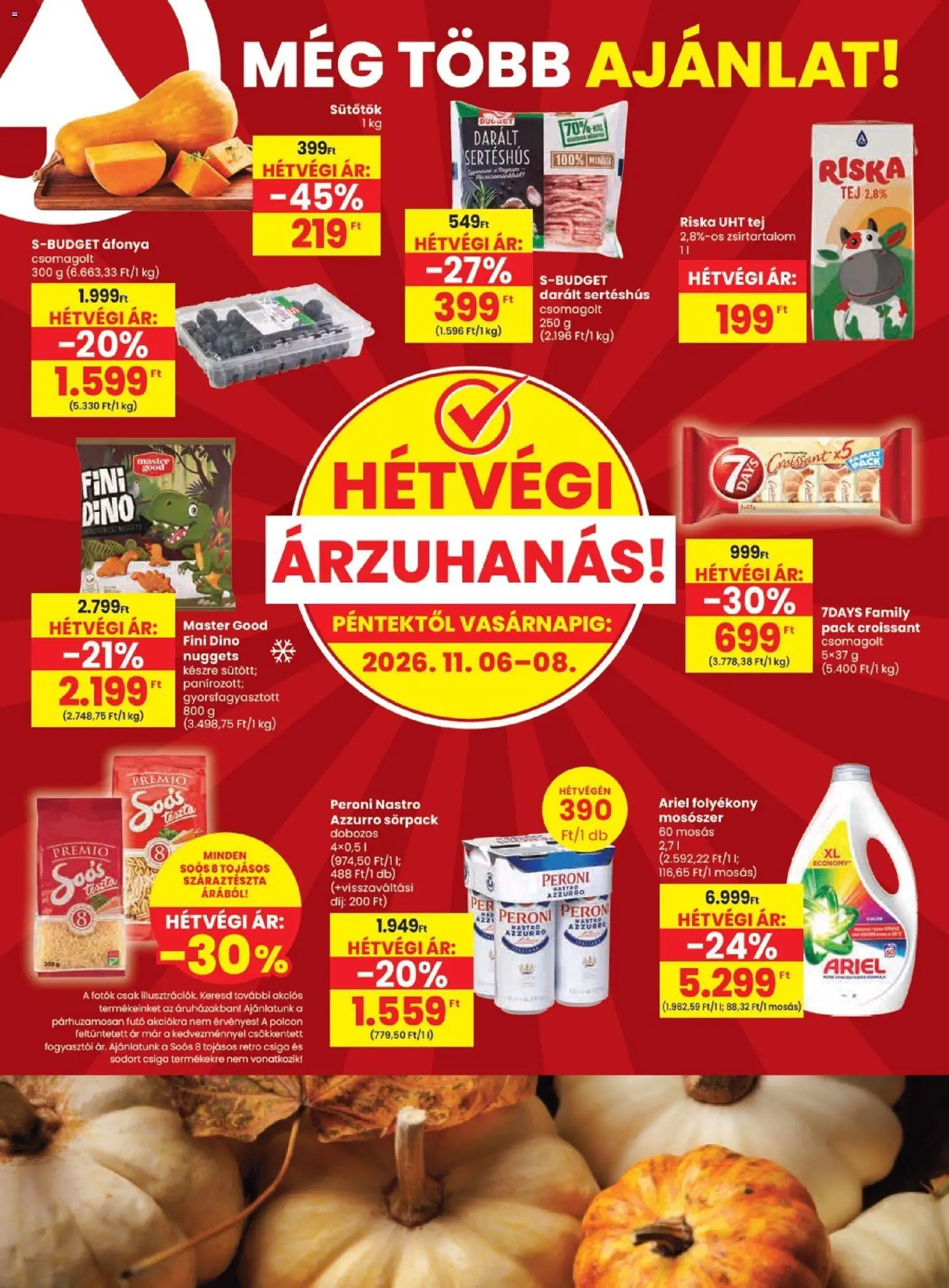 Spar akciós ujság - amely érvényes a következő dátumtól: 2026.11.05. | Oldal: 20