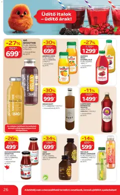 Auchan akciós újság - amely érvényes a következő dátumtól: 2026.08.06. | Oldal: 26
