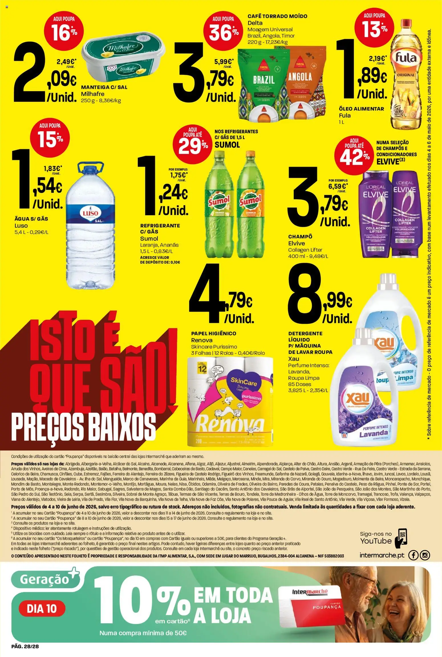 Intermarché Folheto Contact │ válido de 04.06.2026 | Página: 28