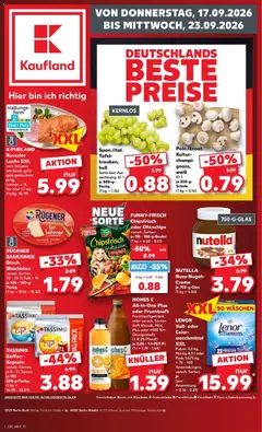 Kaufland Prospekt Berlin ab 17.09.2026 gültig