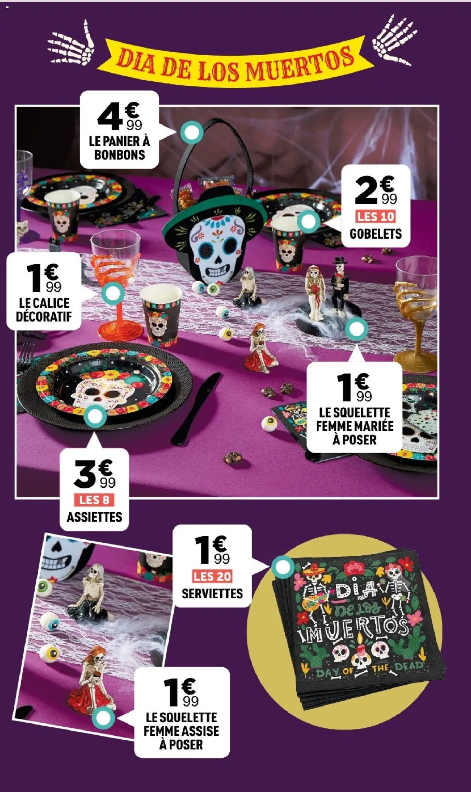 {H1} | Page: 7 | Produits: Panier, Bonbons, Serviettes
