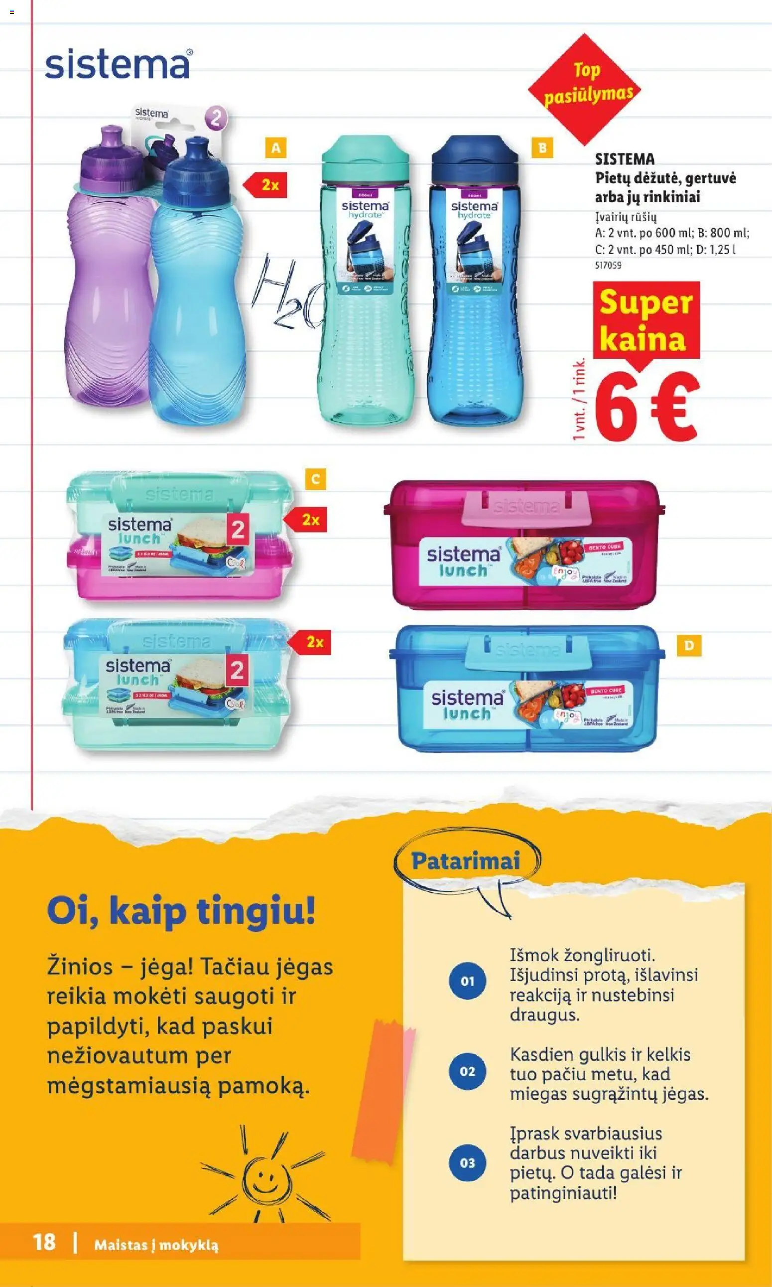 LIDL akcijos nuo 2026.07.20 | Puslapis: 18