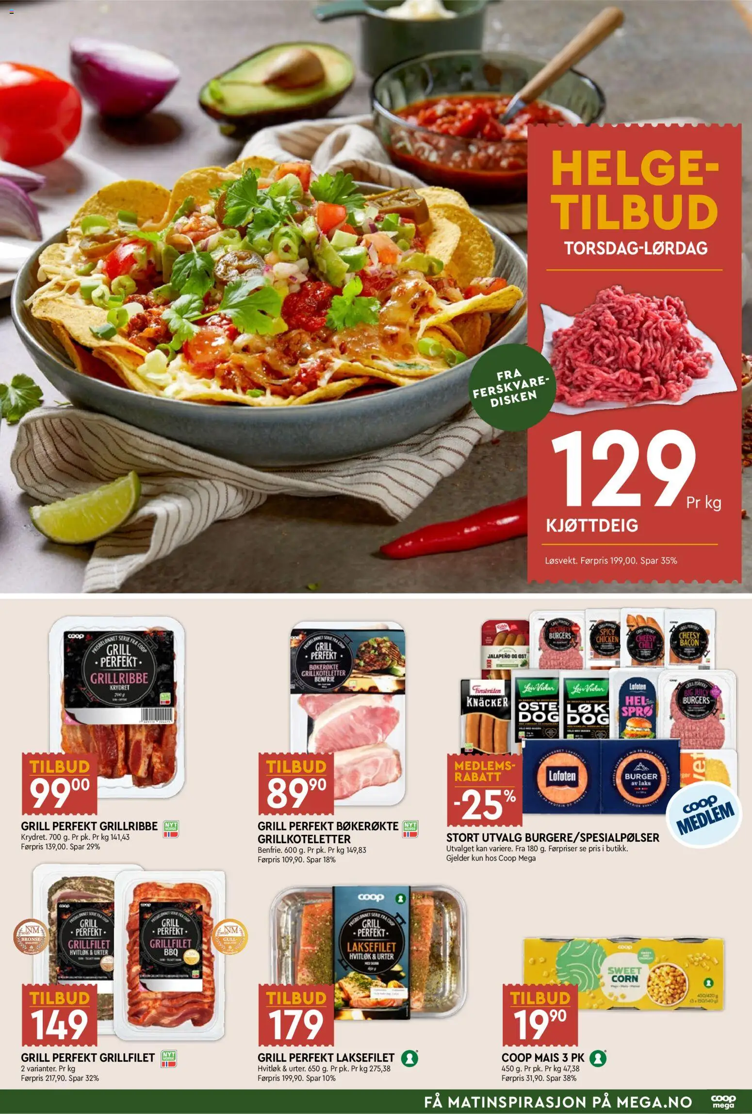 {H1} | Side: 3 | Produkter: Desk, Urter, Grill, Kjøttdeig