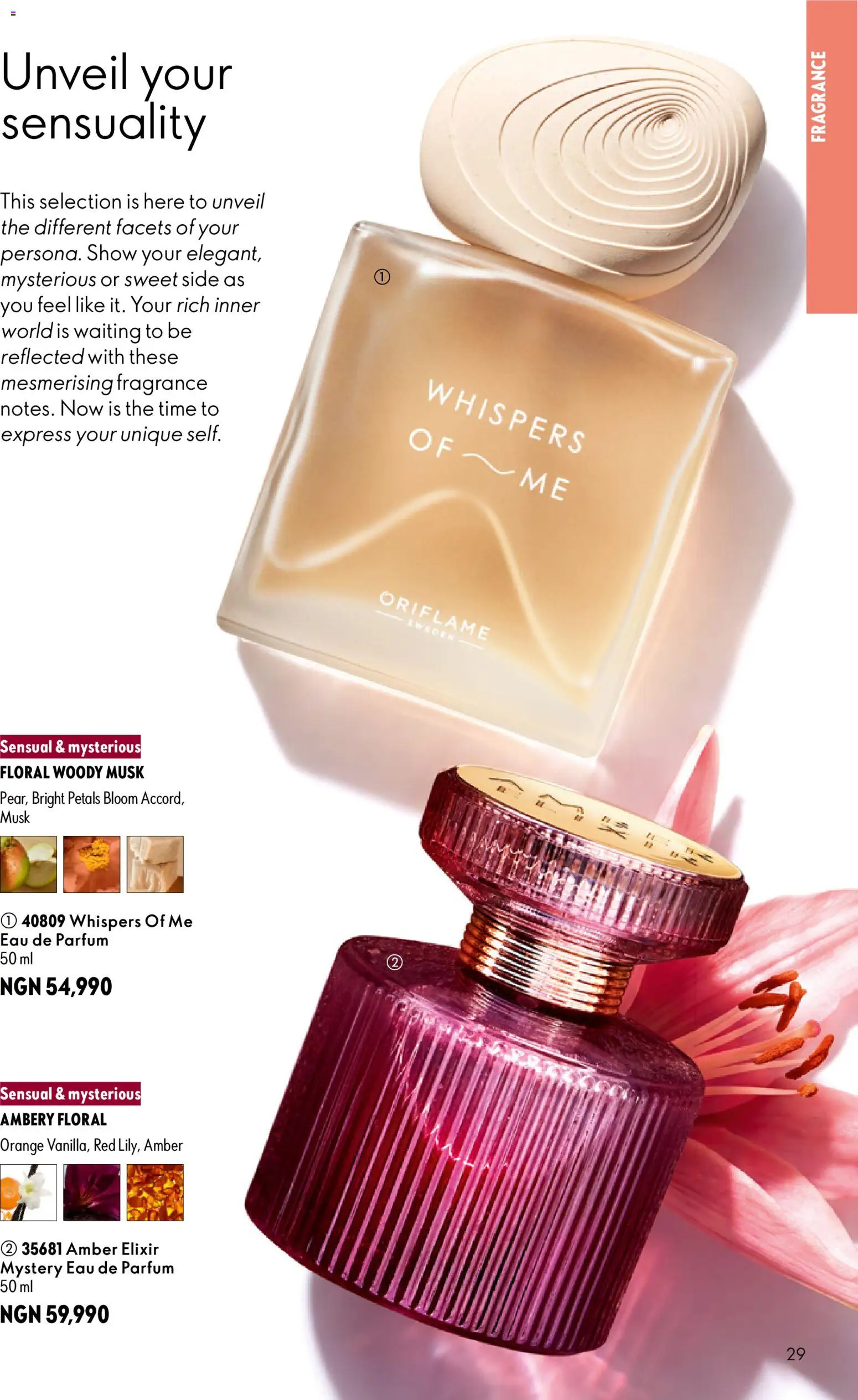 Oriflame - eCatalogue 10 valid from 01/10/2026 | Page: 29 | Products: Fragrance